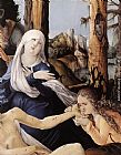 Hans Baldung Canvas Paintings - The Lamentation of Christ (detail)